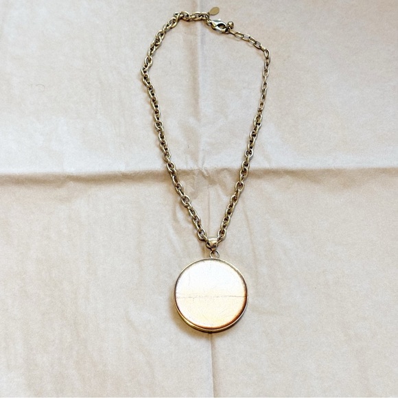 Chico’s Medallion Statement Necklace - Picture 1 of 5